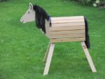 FUNNY HORSE."Lotti" CAVALLO IN LEGNO  